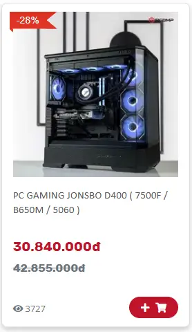 PC GAMING JONSBO D400